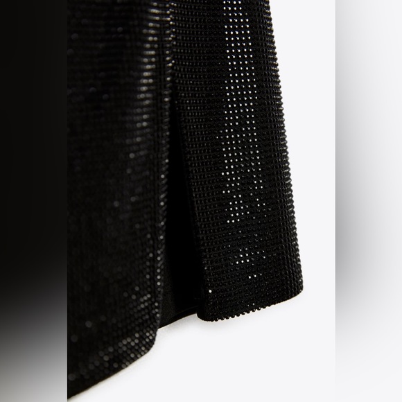 Zara RhineStone Mini Skirt SIZE M BNWT - Picture 2 of 2